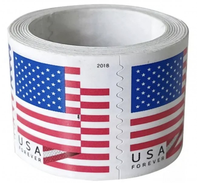 USPS Forever Stamps Roll of 100 Save 18 per Roll